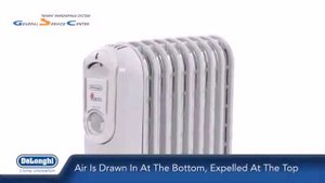 Масляный радиатор DeLonghi VV550920 Heater (без перевода)