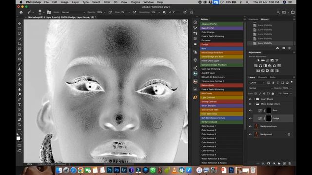Watch me edit high-end skin retouching in adobe photoshop 3 смотреть онлайн