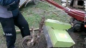 Мотоблок зубр Самодельное седло.
