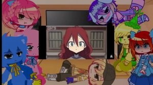 Poppy playtime react to I'm not a monster 1 2 3 gacha redux)))