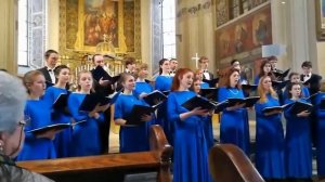 Под твою милость И. Алфеев. Камерный хор МФТИ, соло Е. Лескова