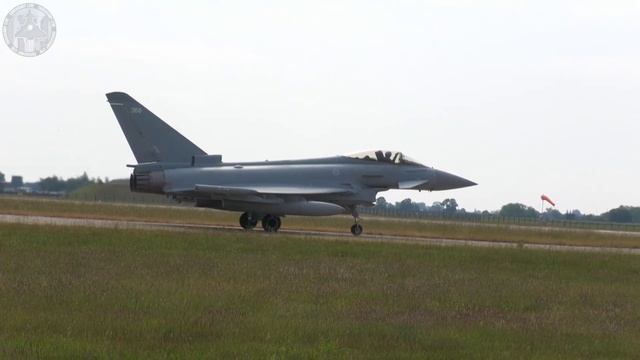 Power and thunder RAF Eurofighter typhoon vertical take off смотреть онлайн