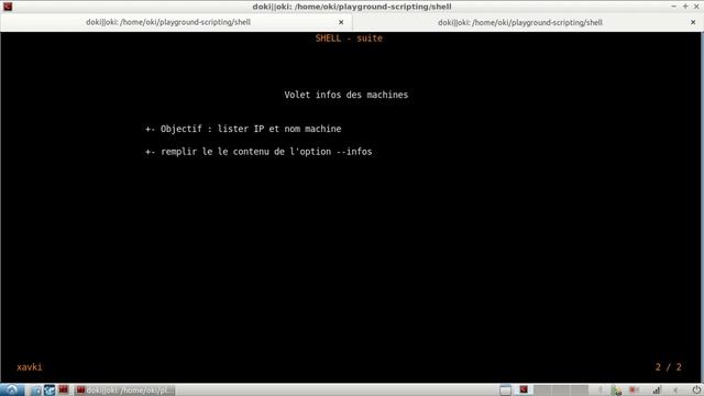 SCRIPTS 2.7 - Bash : Boucle for sur docker et oneline смотреть онлайн