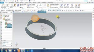 NX CAD # tutorial 6.4 #Ball bearing