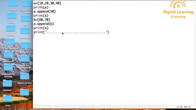 31 Python List Inbuild Functions append, extend  | Online Training Download app from below link