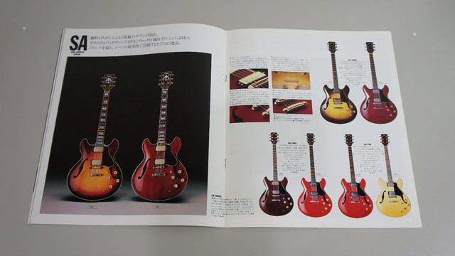 YAMAHA ELECRRIC GUITARS CATALOG 1982 JAPAN смотреть онлайн