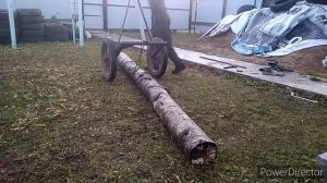 Прицеп телега -2 для перевозки брёвен.
