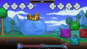 FNF Terraria Mod Vs Slime King In TerraFunk On Android | (Link In Decription)