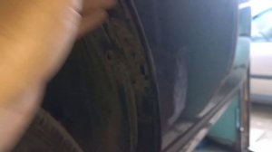 снятие заднего бампера vw polo sedan