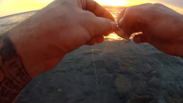 Воблер убийца скорпены Морская рыбалка в Большом Утрише смотреть онлайн