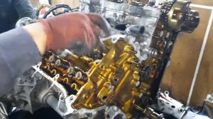 Пропала компрессия в правой голове 2GR-FE, вскрытие