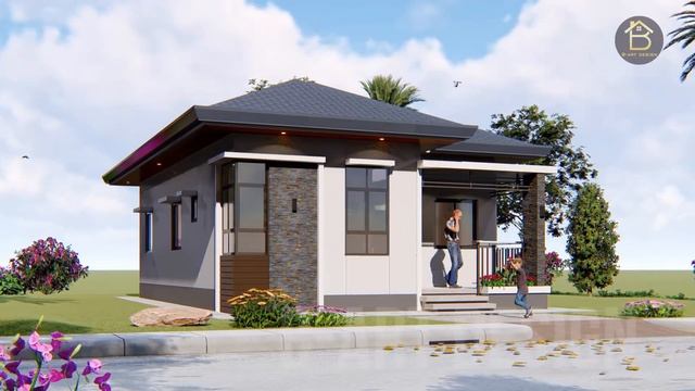 Small House Design 3 Bedroom Residence смотреть онлайн