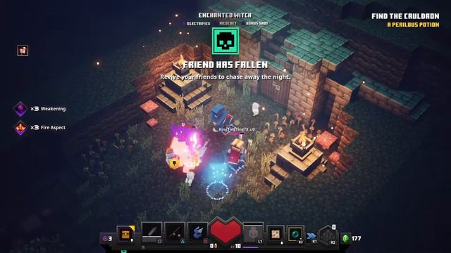 Swamp of Death | Minecraft Dungeons Part 2 смотреть онлайн