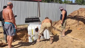 Монтаж Погреба  для частного дома под ключ 2022 год СПБ.