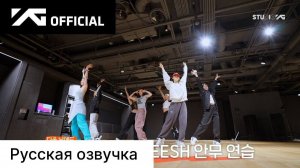 РУССКАЯ ОЗВУЧКА - BABYMONSTER - 'SHEESH' DANCE PRACTICE BEHIND | ТАНЦЕВАЛЬНАЯ ПРАКТИКА