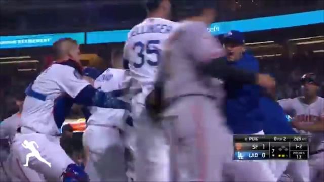 What Was Really Said in the Giants vs Dodgers Fight (Puig vs Hundley ...