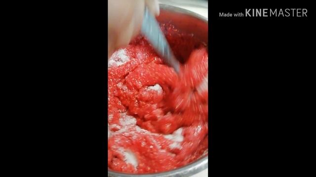 МАЛИНОВОЕ ВАРЕНЬЕ ЗА 1 МИНУТУ!!! БЕЗ ВАРКИ. смотреть онлайн