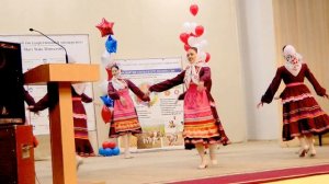 МАРИЙСКИЙ ТАНЕЦ. АНСАМБЛЬ " ЦАРМИС", МАРИЙСКИЙ УНИВЕРСИТЕТ.