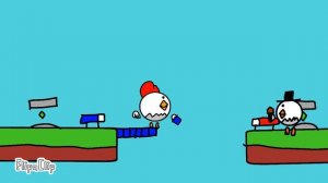 Chicken gun animation | bedwars