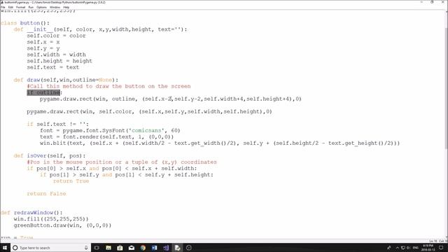 How to Create a Button in Pygame [CODE IN DESCRIPTION] смотреть онлайн