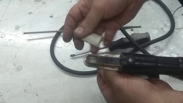 доработка держателя электродов