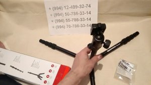 Штатив Manfrotto Element Traveller Small Black (MKELES5BK-BH) в Баку / Bakida / v Baku