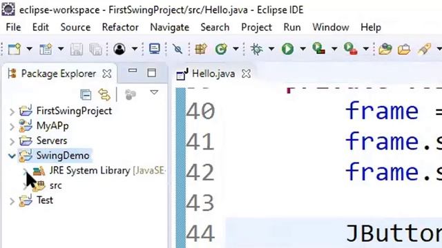 #71 OOPs Using Java | Java Swing - I смотреть онлайн