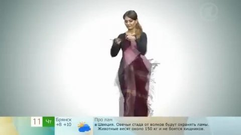 Как носить палантин