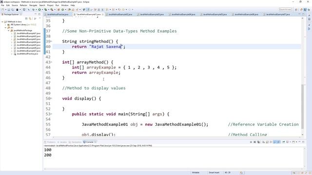 39 - Methods in Java (Hindi/Urdu)
