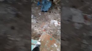 Бомж напал на нас