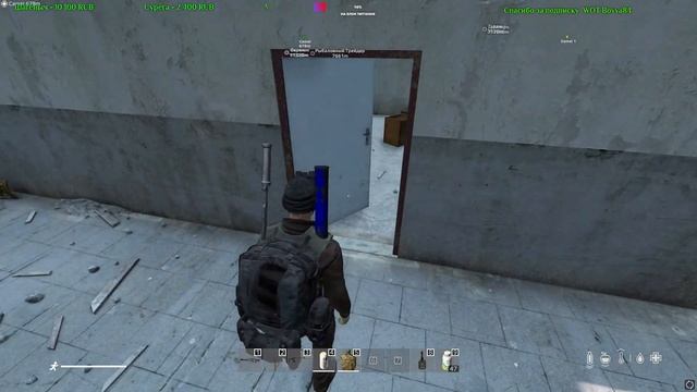 DayZ. Охота_Отдых_Рыбалка_PVE. Снайпер рыбака видит издалека! 18+
