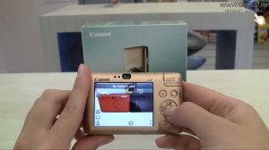 Видеообзор фотокамеры Canon IXUS 100 IS