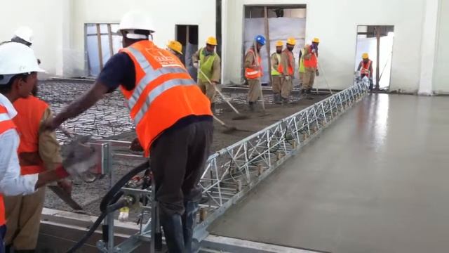 Пневматическая секционная виброрейка Belle Pro Screed смотреть онлайн