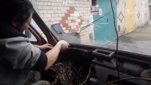 Фольксваген т-3 меняем стекло и педальный блок
