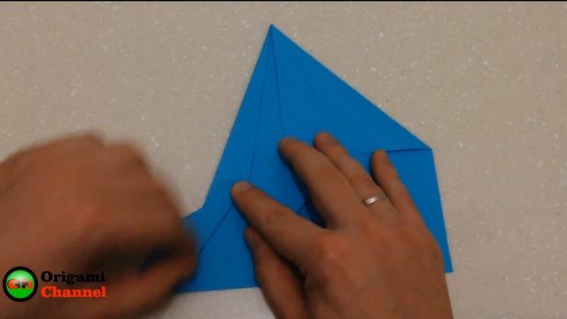 ОРИГАМИ. САМОЛЕТ ИЗ БУМАГИ.