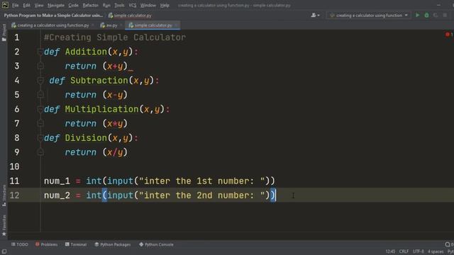 python projects for beginners in English - How To Build A Simple Calculator In Python