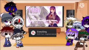 Реакция Сансов на Doki Doki forever