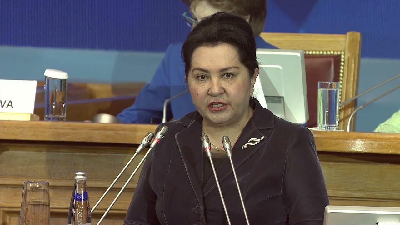 Выступление Танзилы Нарбаевой на пленарном заседании ЕЖФ-2021