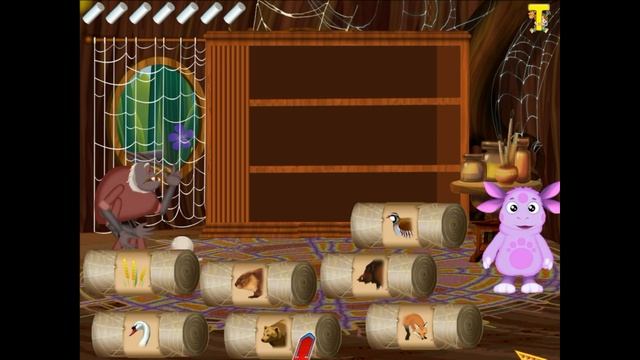 Лунтик: Обои Дяди Шнюка. Обучающие задания для детей и малышей