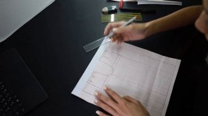 Как построить выкройку и сшить брюки на запах (Брюки Палаццо)