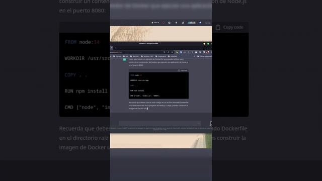 Usando ChatGPT con Docker | OpenAI #chatgpt #docker #openai #developer #development смотреть онлайн