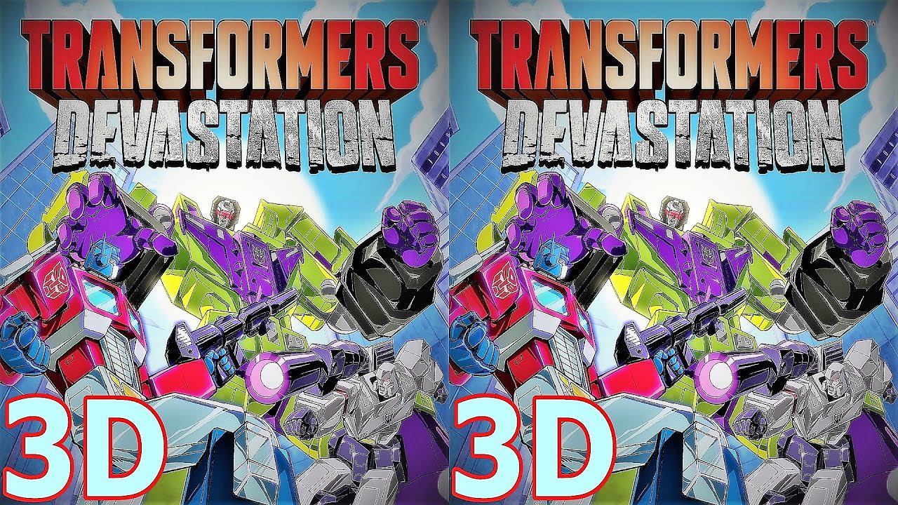 Transformers Devastation 3D video SBS VR box google cardboard video смотреть онлайн