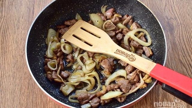 Домашний пирог с мясом утки