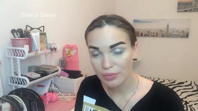 Красим БРОВИ КРАСКОЙ для волос ♥Silena Sway♥ смотреть онлайн