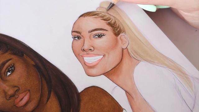 PARTY GIRLS Speed Drawing ? смотреть онлайн