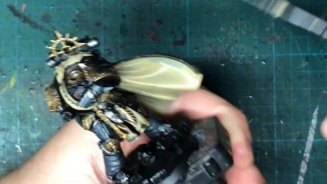 Painting Dark Angels Primarch, Lion El'jonson - Session 02 смотреть онлайн