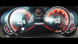 2017 BMW M550i G30 vs. M5 F10 - Acceleration Sound 0-100, 0-200 km/h | APEX
