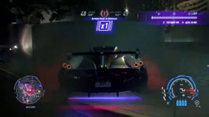 NFS Heat 4 лвл опасности Pagani.