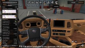 ets 2 FREE INTERIOR  SCANIA NEXTGEN 2 YEAR EDITION INTERIOR V1.0 D.T.M MODS