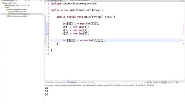 Java beginners to masterclass course: Multi Dimensional Arrays : Android and ios App development. смотреть онлайн
